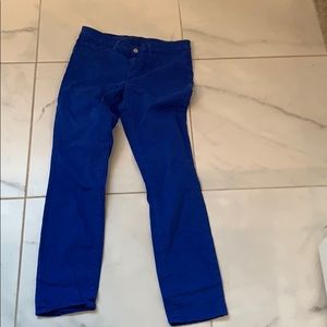 JBrand bright blue skinny leg